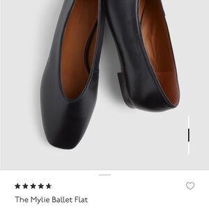 Madewell Black Mylie Ballet Flats